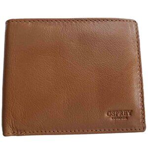 Osprey London Leather Bifold Wallet Tan Men's